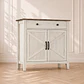 Mueble Aparador Buffet Zarag Madera Rústica Metal Comedor Living - Miniatura 1