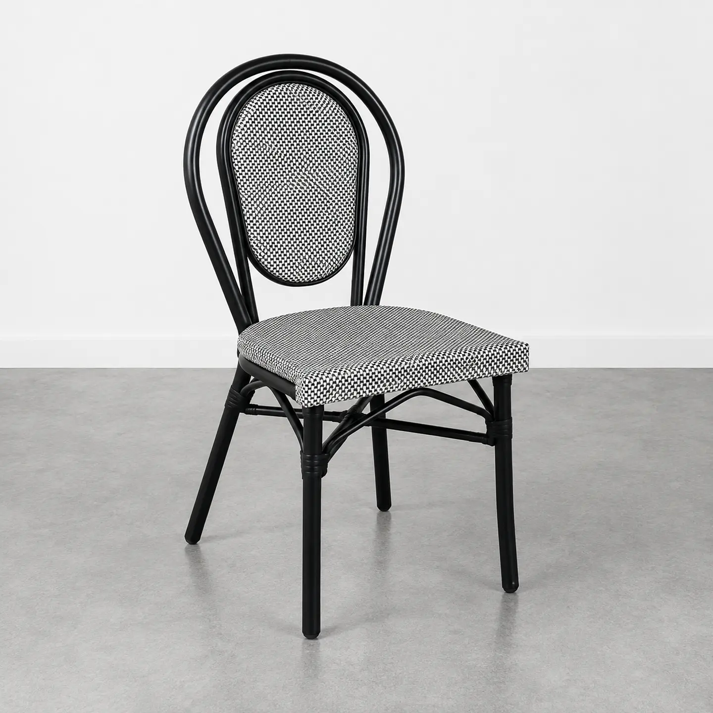 Silla Provence Parisina aluminio exterior-Comedor terraza restaurant cafeteria 1