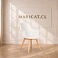 Butaca Eames Tulip Acolchada con Base de Madera - Miniatura 1