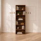 Estante Librero Rustic 5 niveles-Oficina dormitorio  - Miniatura 1