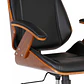 Silla Varen Ecocuero y madera-Oficina Escritorio Ejecutiva  - Miniatura 2