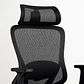 Silla Lotto Flex Ejecutiva Malla Negro Oficina Home Office Escritorio - Miniatura 2