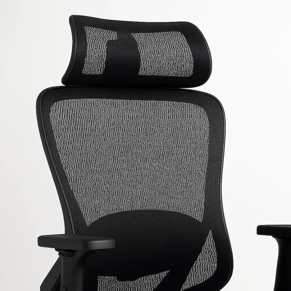 Silla Lotto Flex Ejecutiva Malla Negro Oficina Home Office Escritorio 2