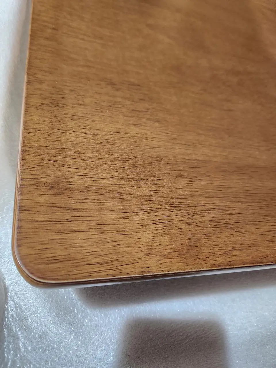 Mesa Rectangular Vema Walnut MDF + 4 Sillas Windsor Madera Haya Natural - Comedor Cocina Living 4