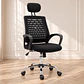 Silla Nylon Escritorio Negro- Oficina Home Office Estudio - Miniatura 1