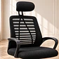 Silla Mik Ergos Escritorio Malla Negro- Oficina Home Office Estudio - Miniatura 4