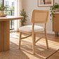 Silla Maitén Ratán Madera Natural - Comedor Cafetería Restaurante - Miniatura 3