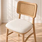 Silla Maitén Ratán Madera Natural - Comedor Cafetería Restaurante - Miniatura 4