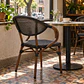 Butaca Parisina Belle Ratán Madera - Terraza Cafetería Restaurante - Miniatura 4