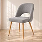 Silla Viena Arpi Gris Oscuro- Comedor Living Recepción - Miniatura 1