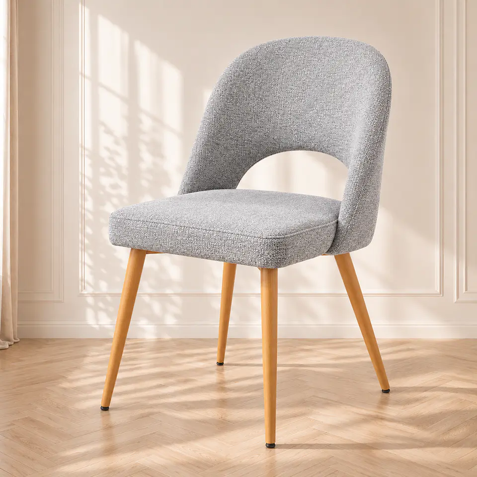 Silla Viena Arpi Gris Claro- Comedor Living Recepción 1