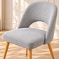 Silla Viena Arpi Gris Claro- Comedor Living Recepción - Miniatura 2