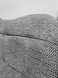 Sitial Butaca Arpillera Gris Wood-Living comedor recepcion - Miniatura 2