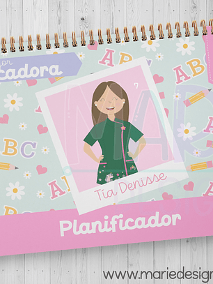 Plantilla Imprimible Planner + Planificador Educadora de Párvulos 2026