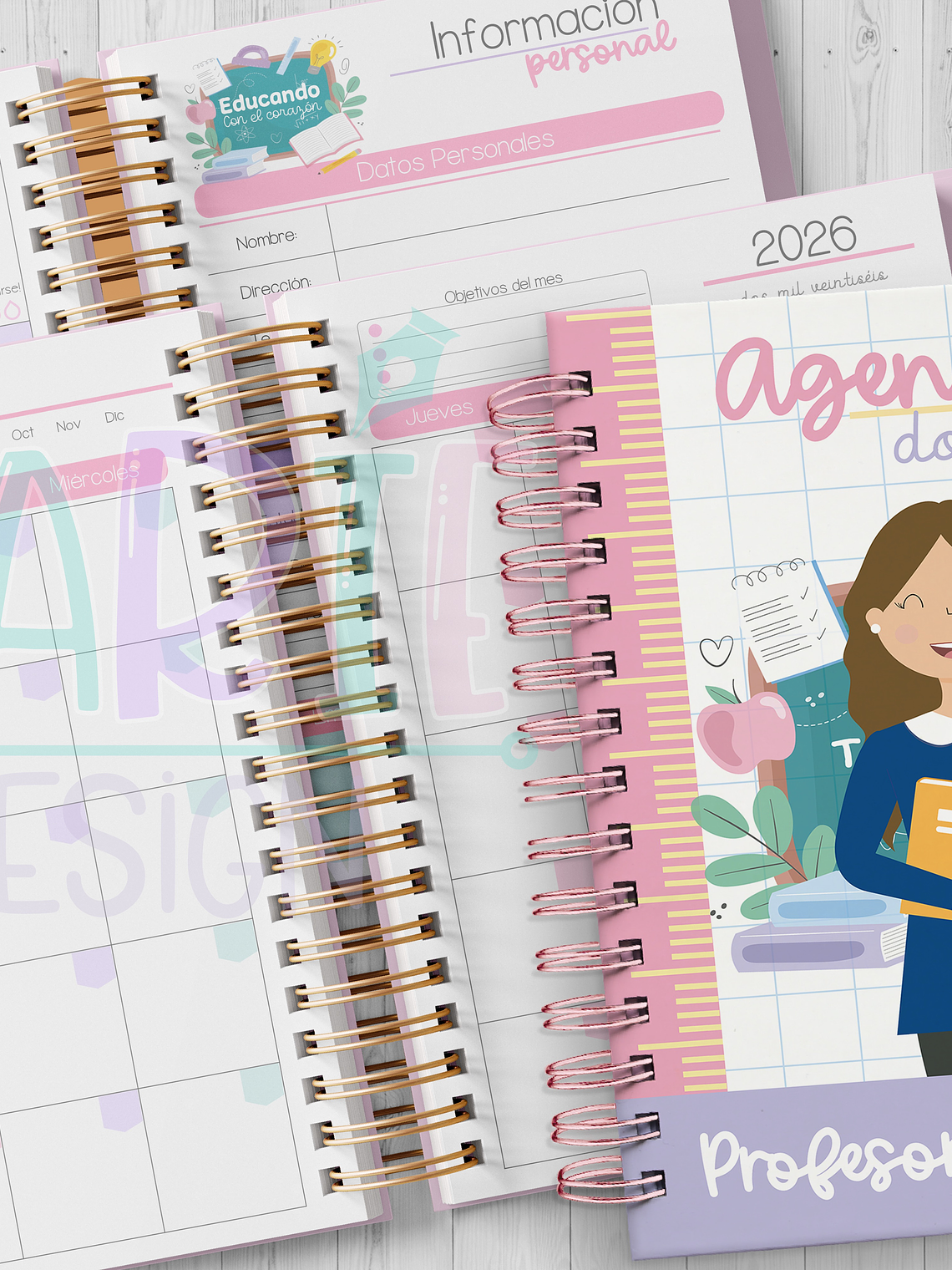 Planner Imprimible Docente 2026 2