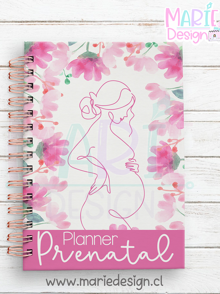 Plantilla Imprimible Planner Prenatal  2026 2