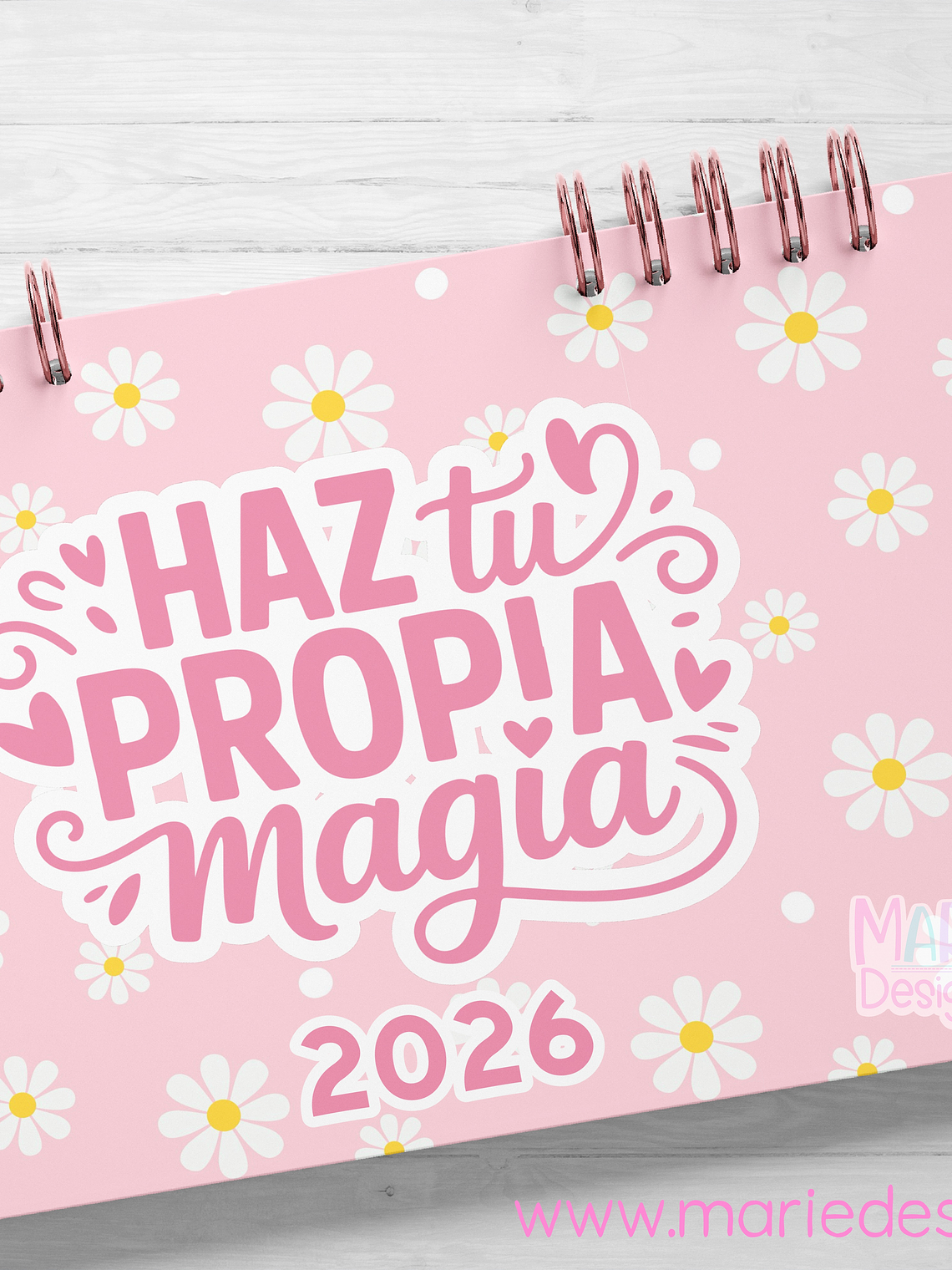 PREVENTA Plantilla Imprimible Planner Horizontal  2026 1
