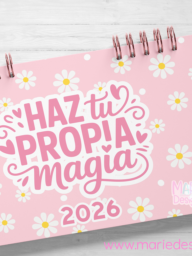 PREVENTA Plantilla Imprimible Planner Horizontal  2026 1
