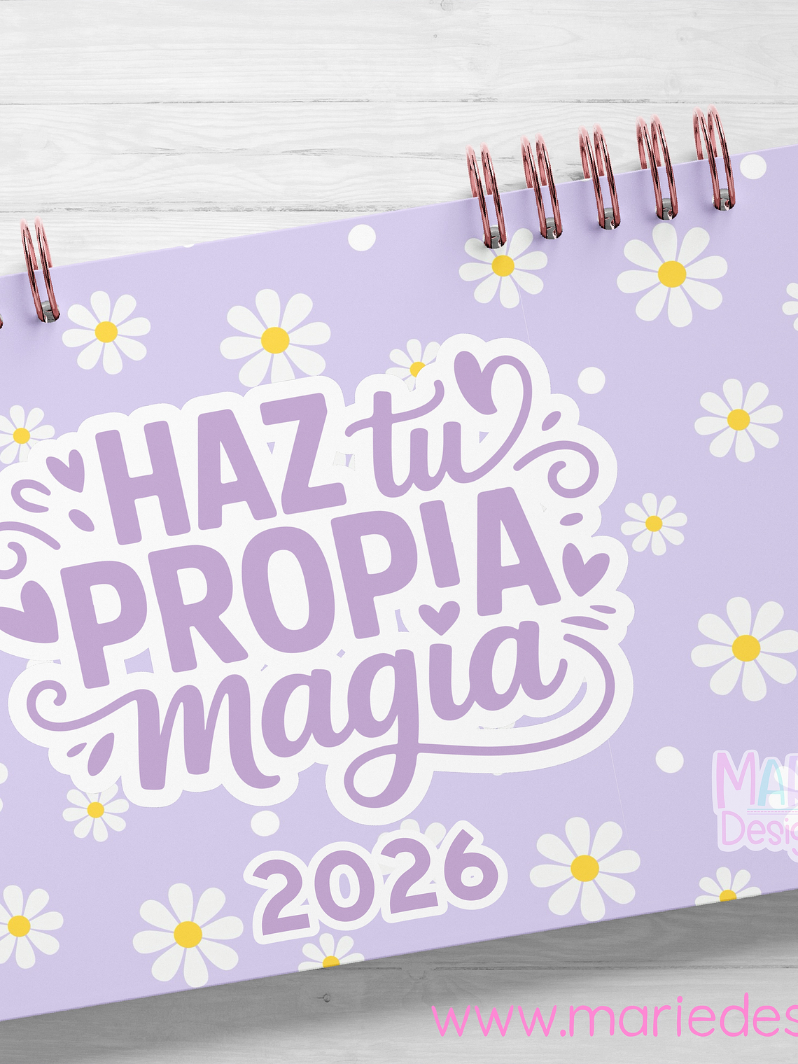 PREVENTA Plantilla Imprimible Planner Horizontal  2026 3