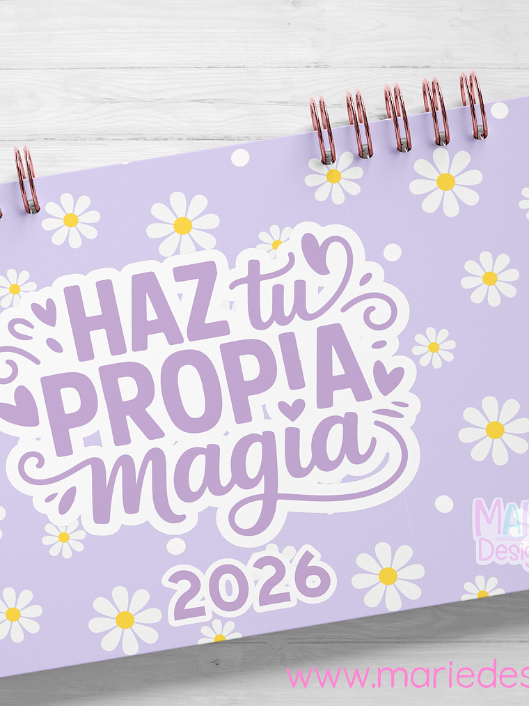 PREVENTA Plantilla Imprimible Planner Horizontal  2026 3