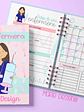 Plantilla Imprimible Planner Enfermera - Miniatura 1