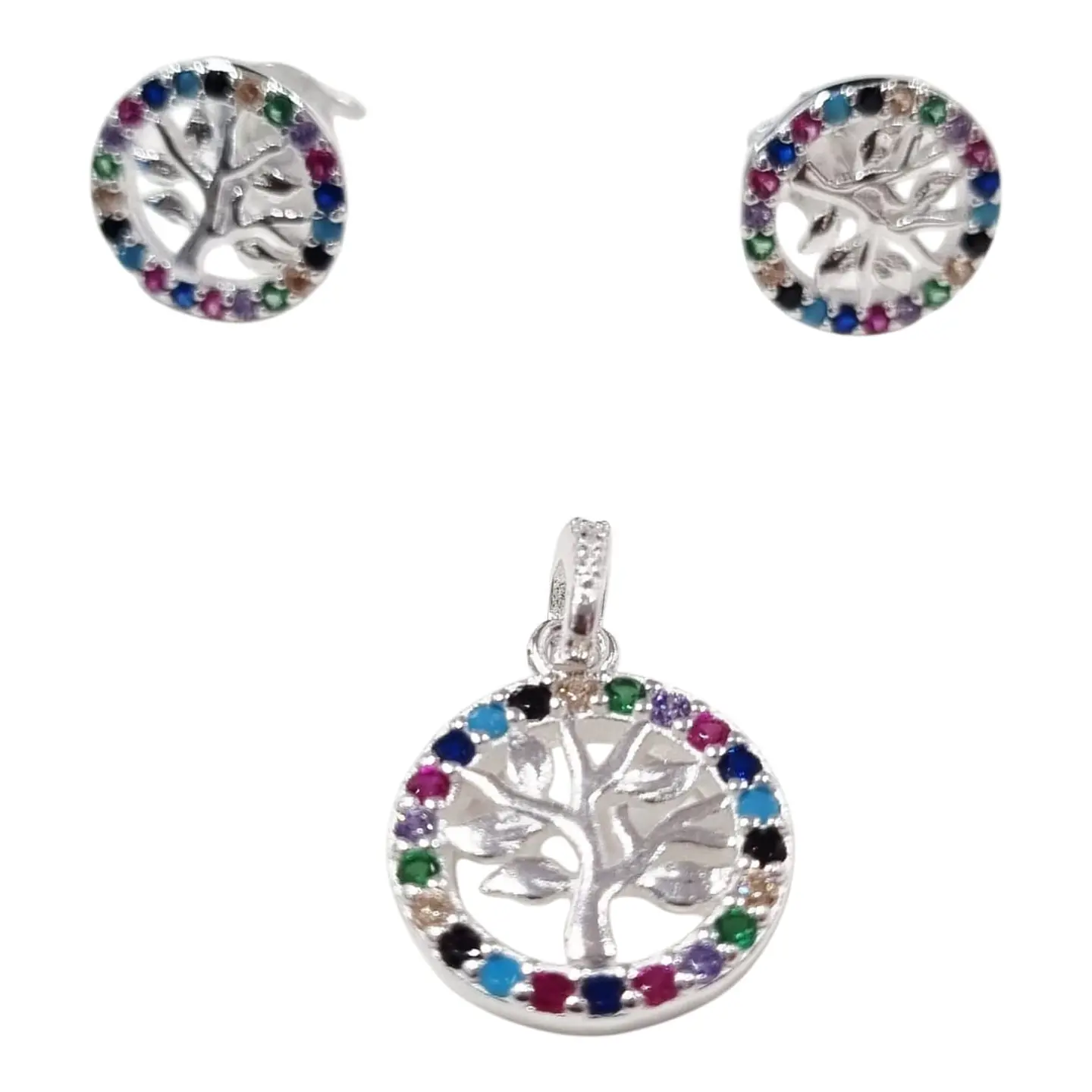 Conjunto Plata 5 1