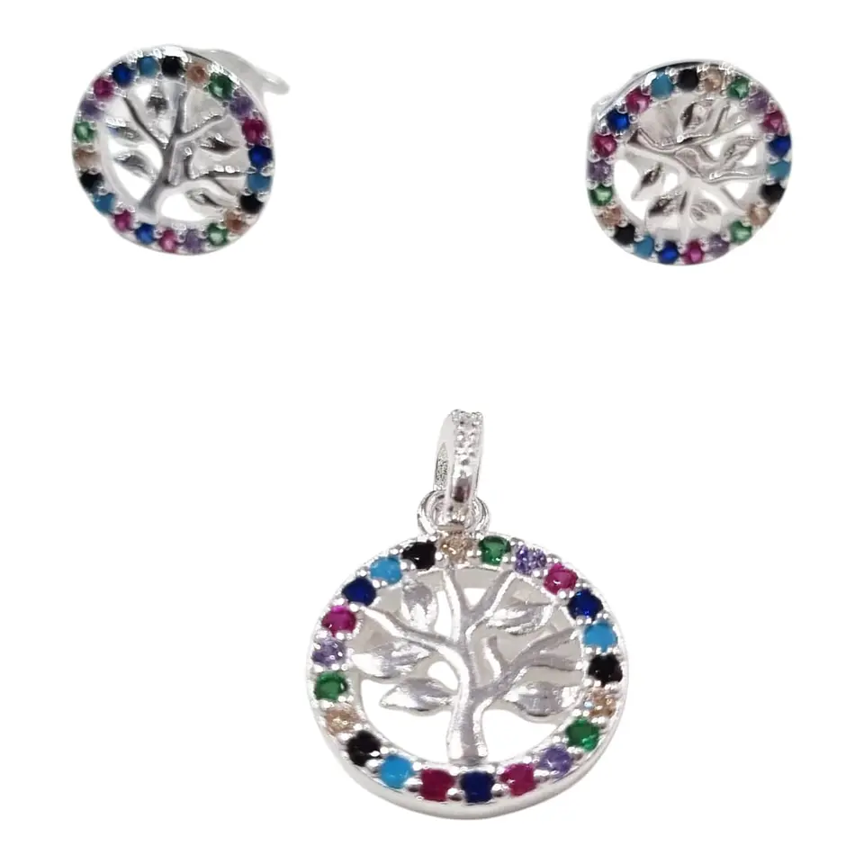 Conjunto Plata 5 1