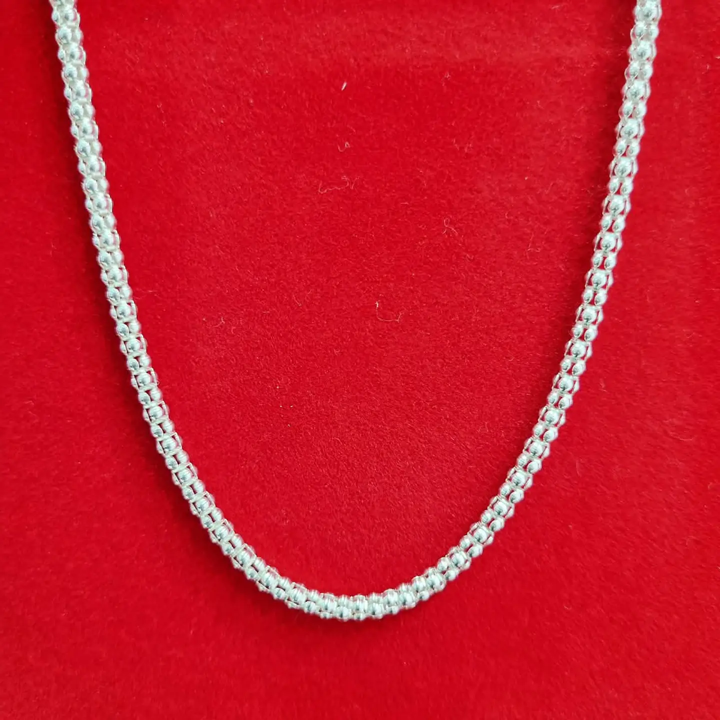 Cadena Plata 4 1