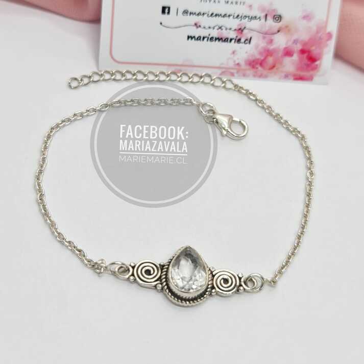Pulsera Cuarzo Blanco