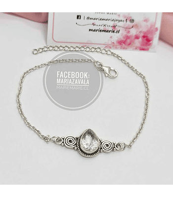 Pulsera Cuarzo Blanco