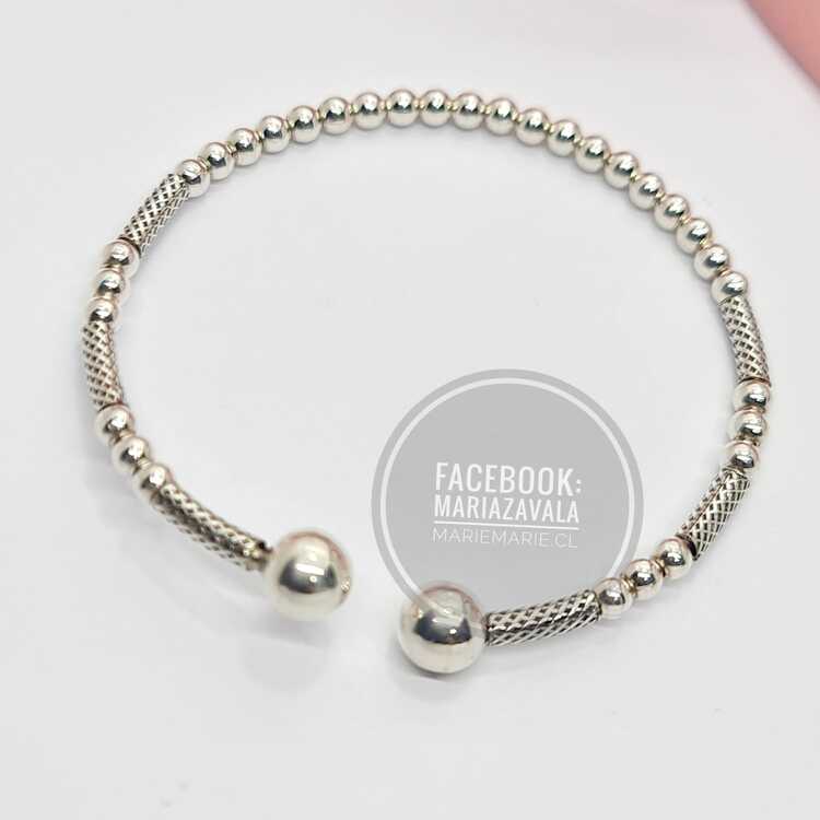 Brazalete esferas Bali