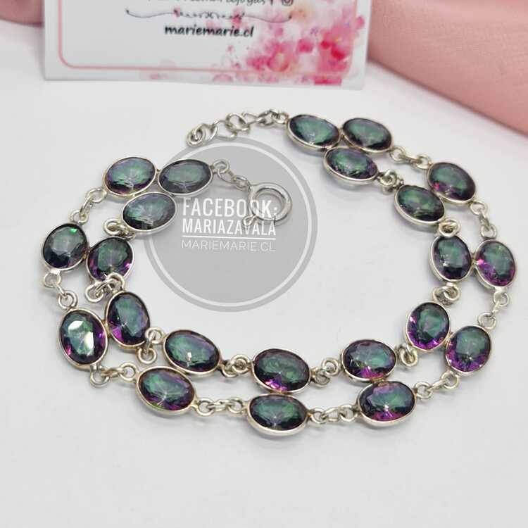 Pulsera Topacio Mistico Doble