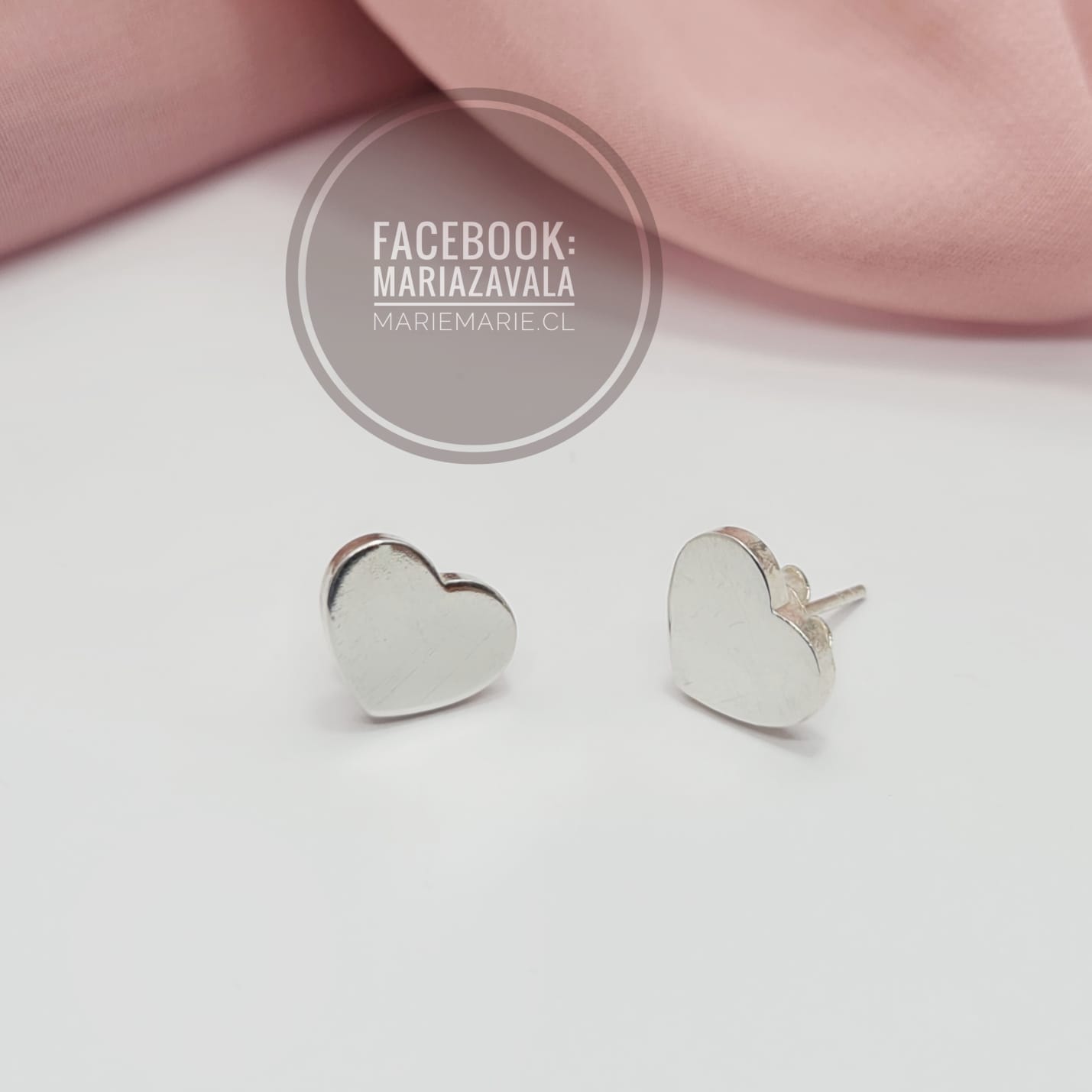 Aros Corazon Liso