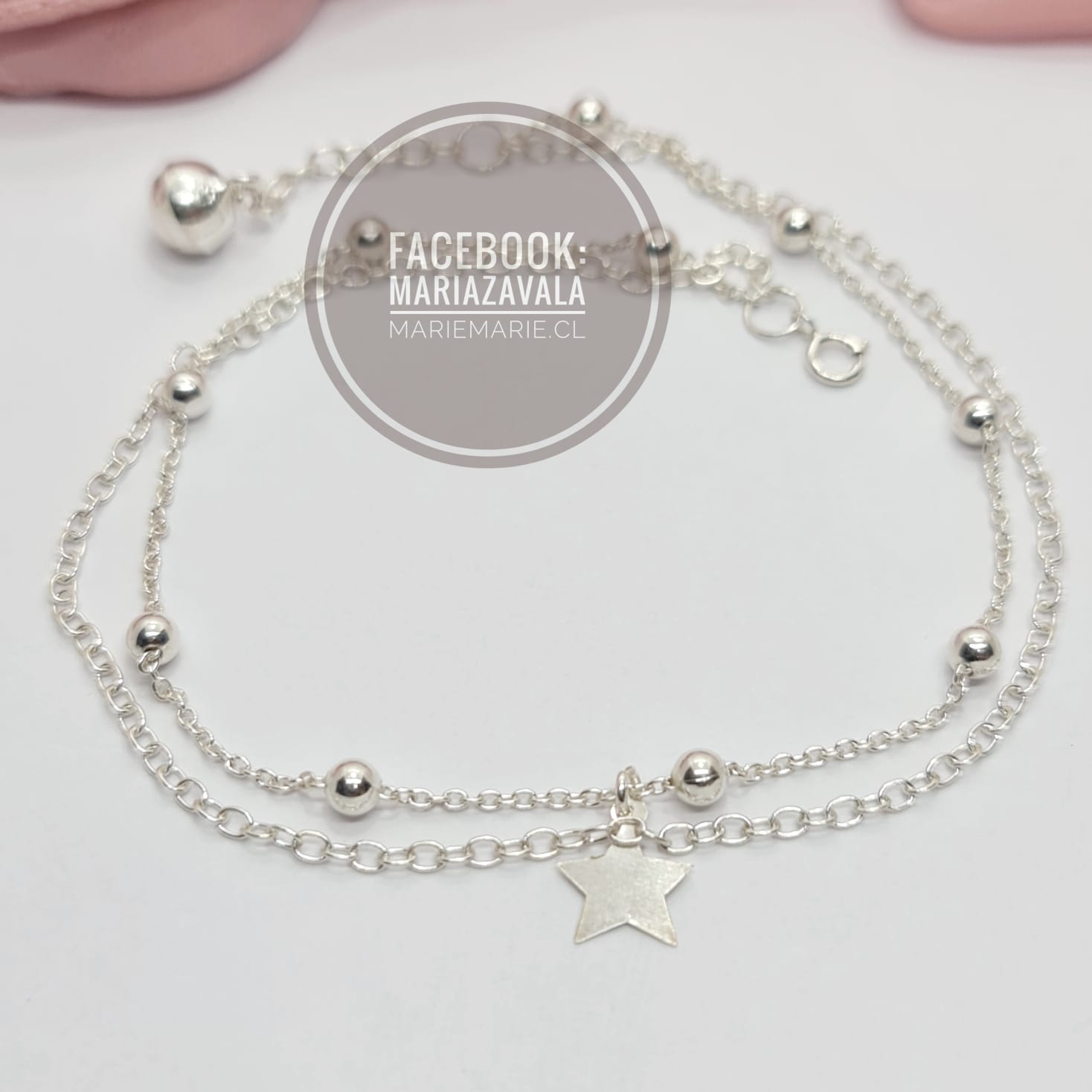 Tobillera Doble Estrella