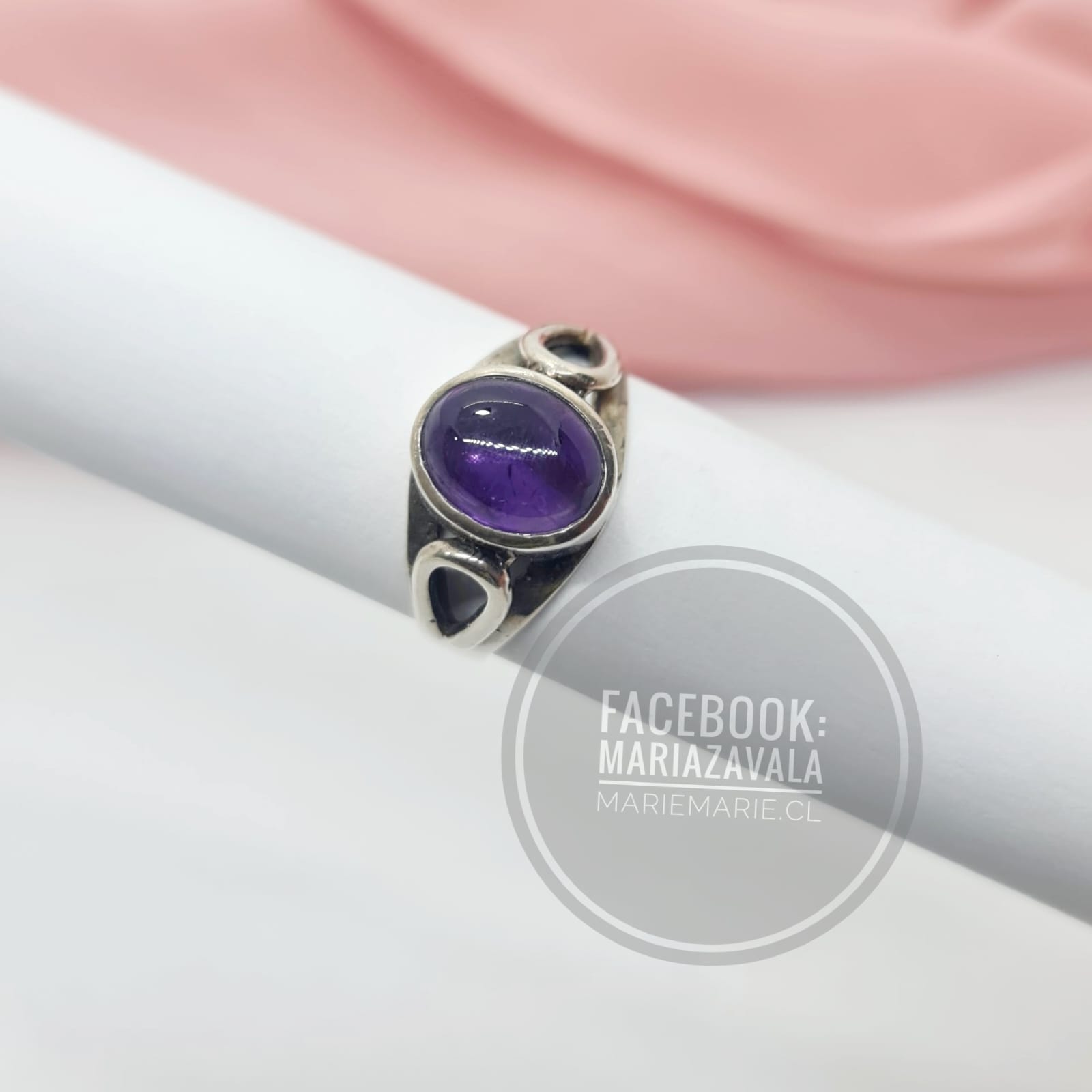 Anillo Piedra Amatista
