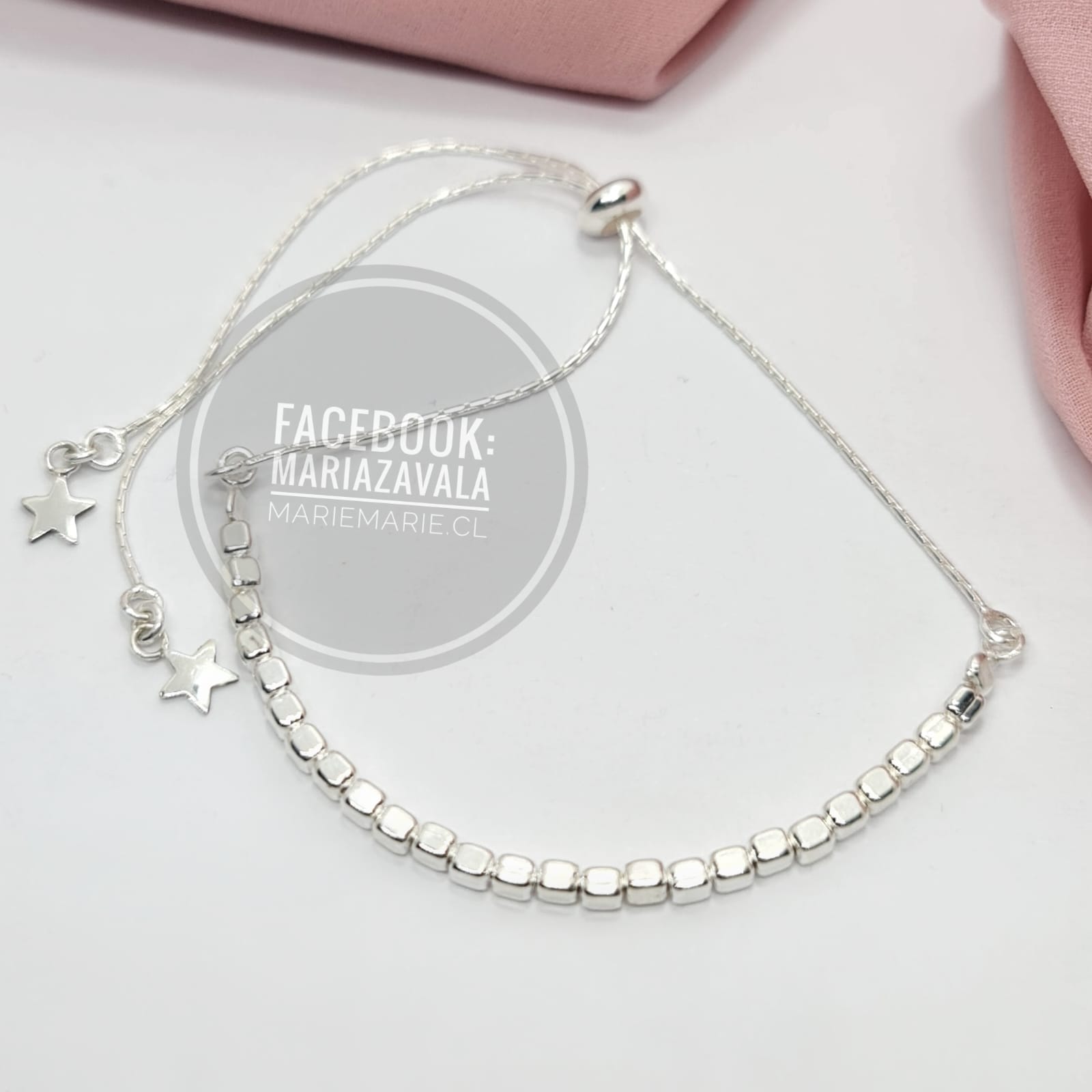 Pulsera Cubos Ajustable