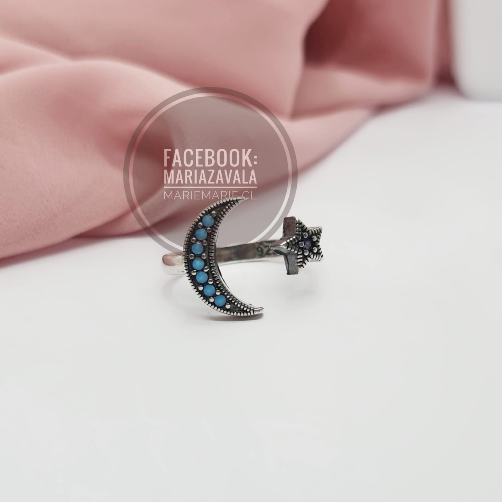 Anillo Luna Estrella