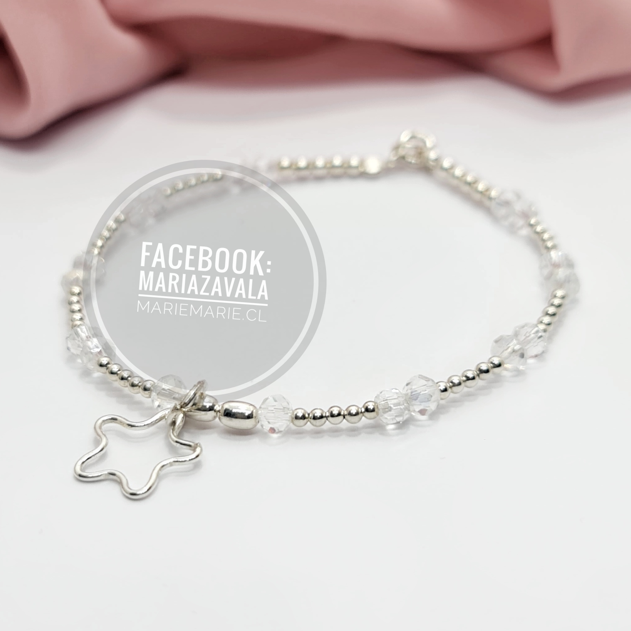 Pulsera Blanca Estrella