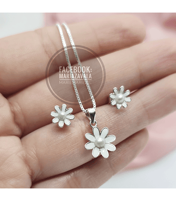 Conjunto Flor Margarita