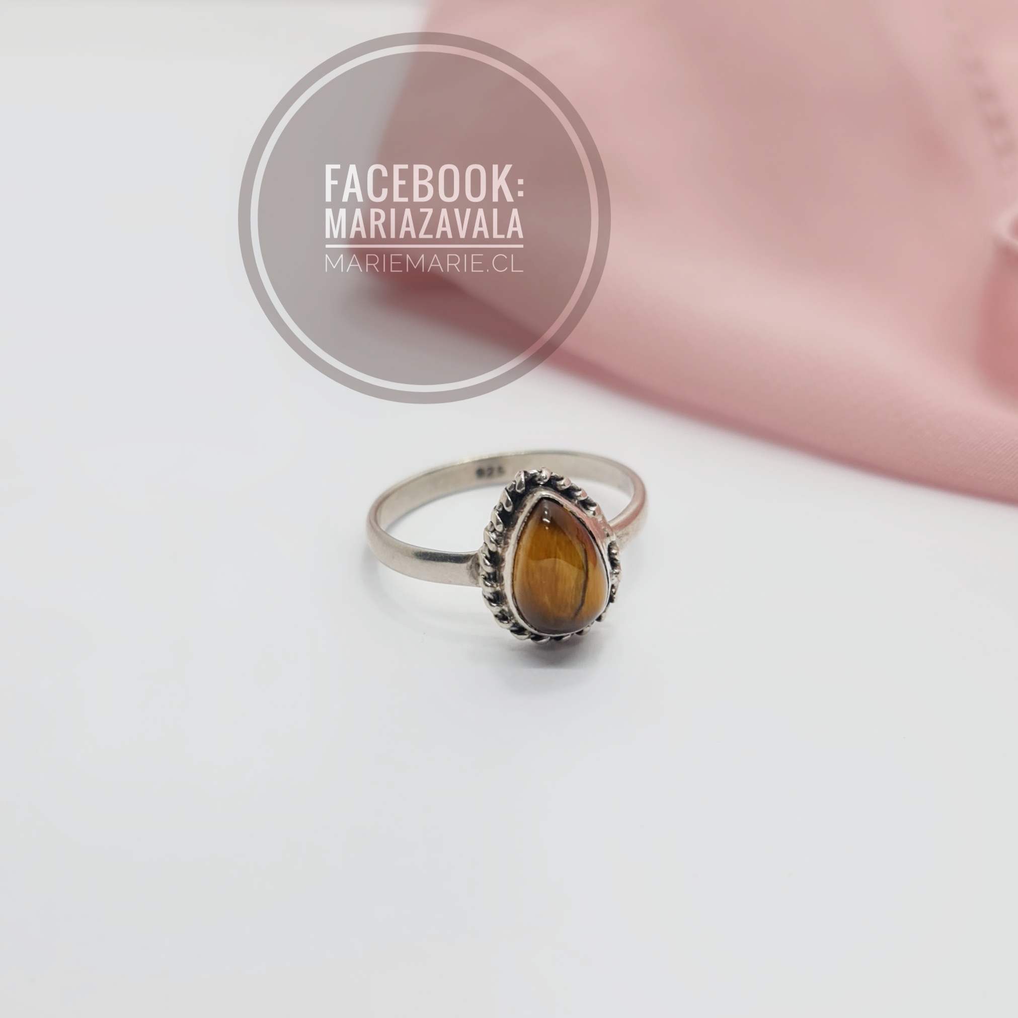 Anillo Ojo De Tigre