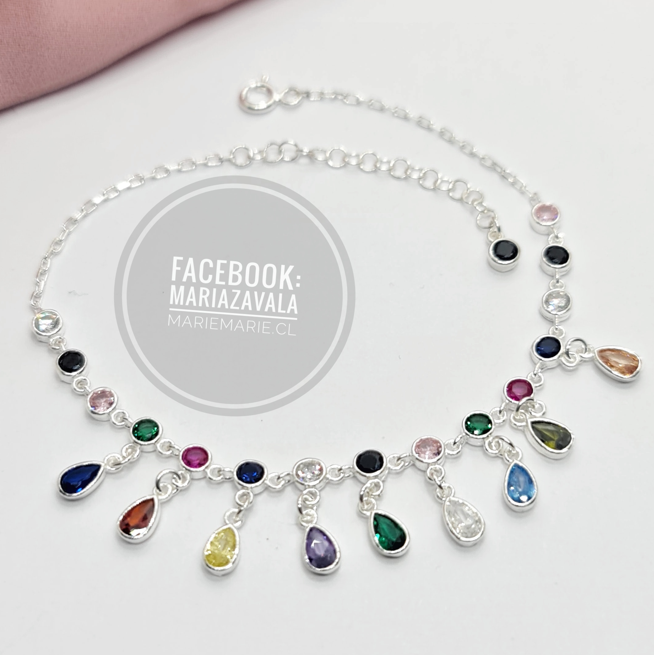Pulsera Gotas Multicolor