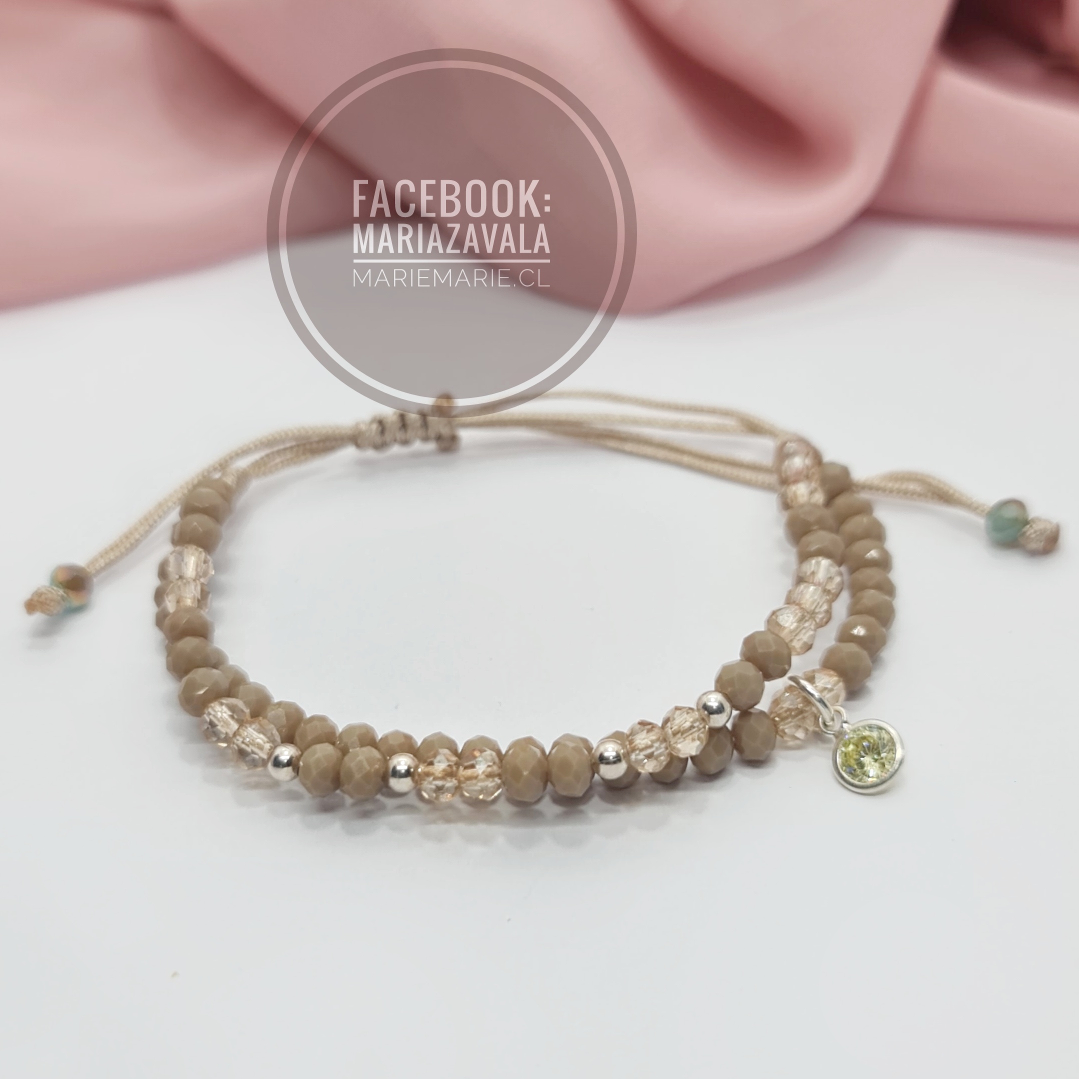 Pulsera hilo " Arena "