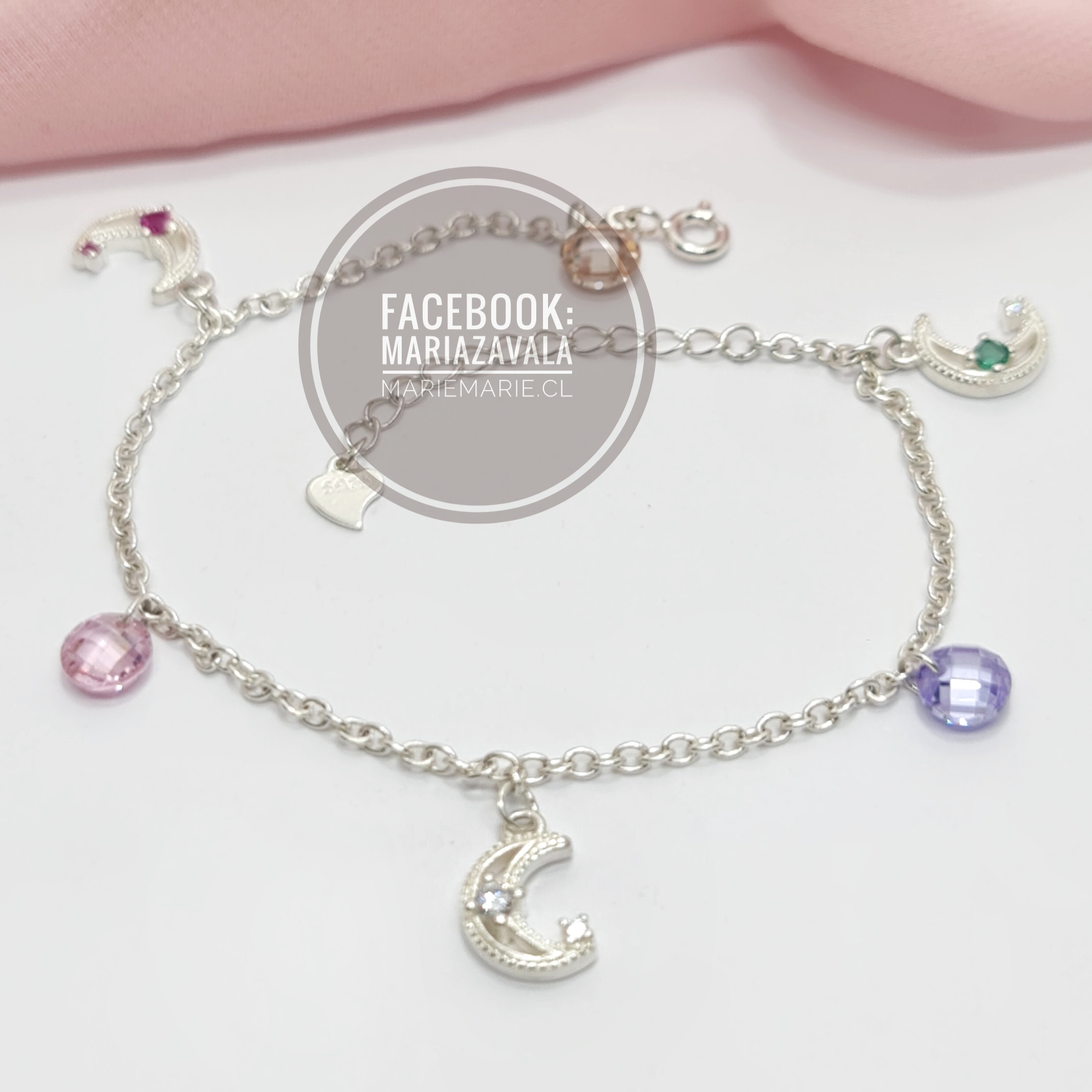 Pulsera Lunas Multicolor