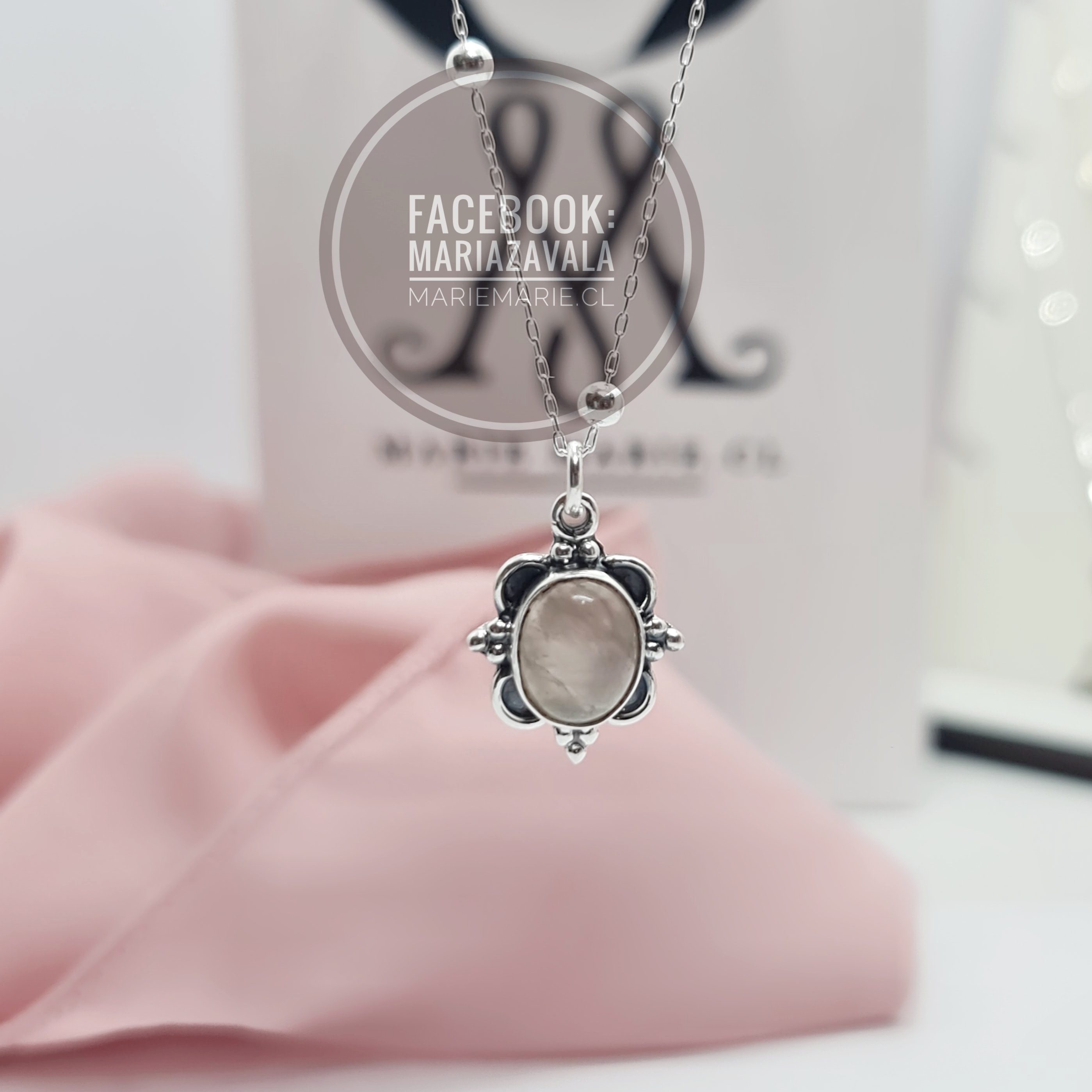 Collar Cuarzo Rosa