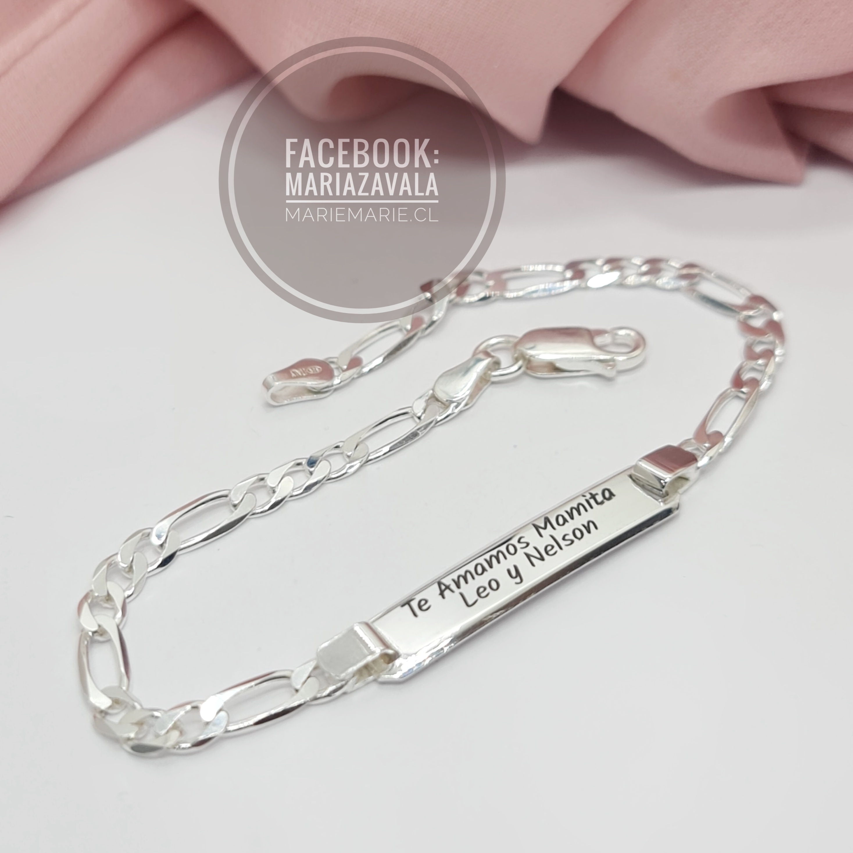 Pulsera Placa Cartier