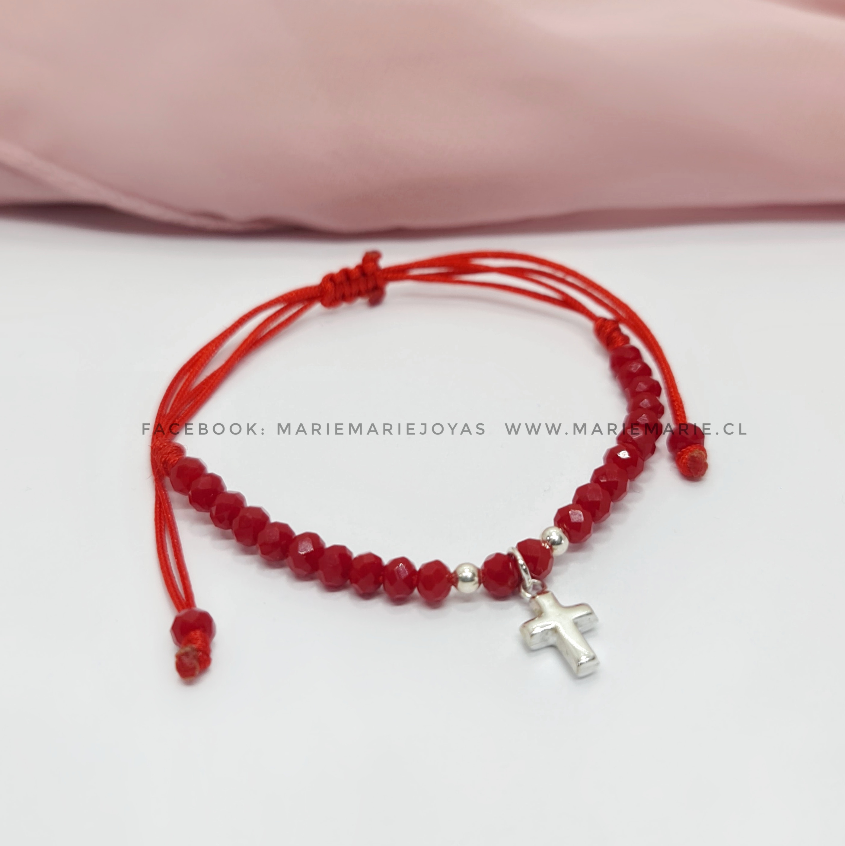 Pulsera Roja Cruz