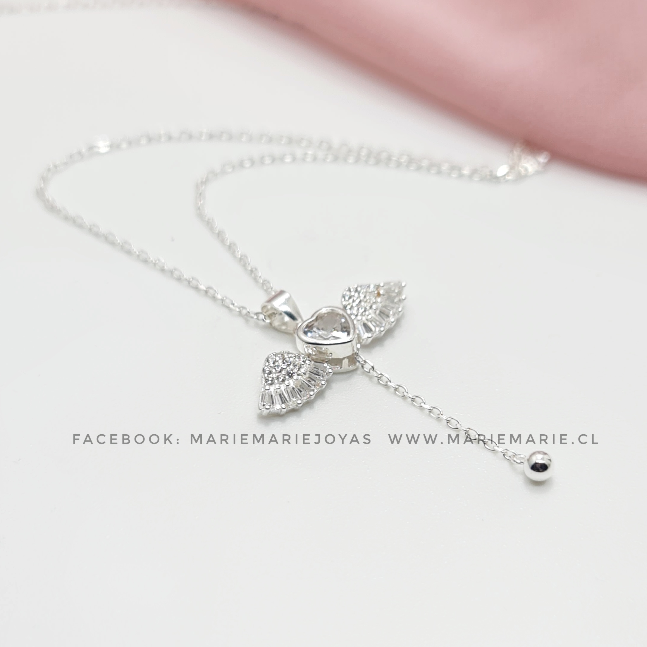 Collar Corazon Alado