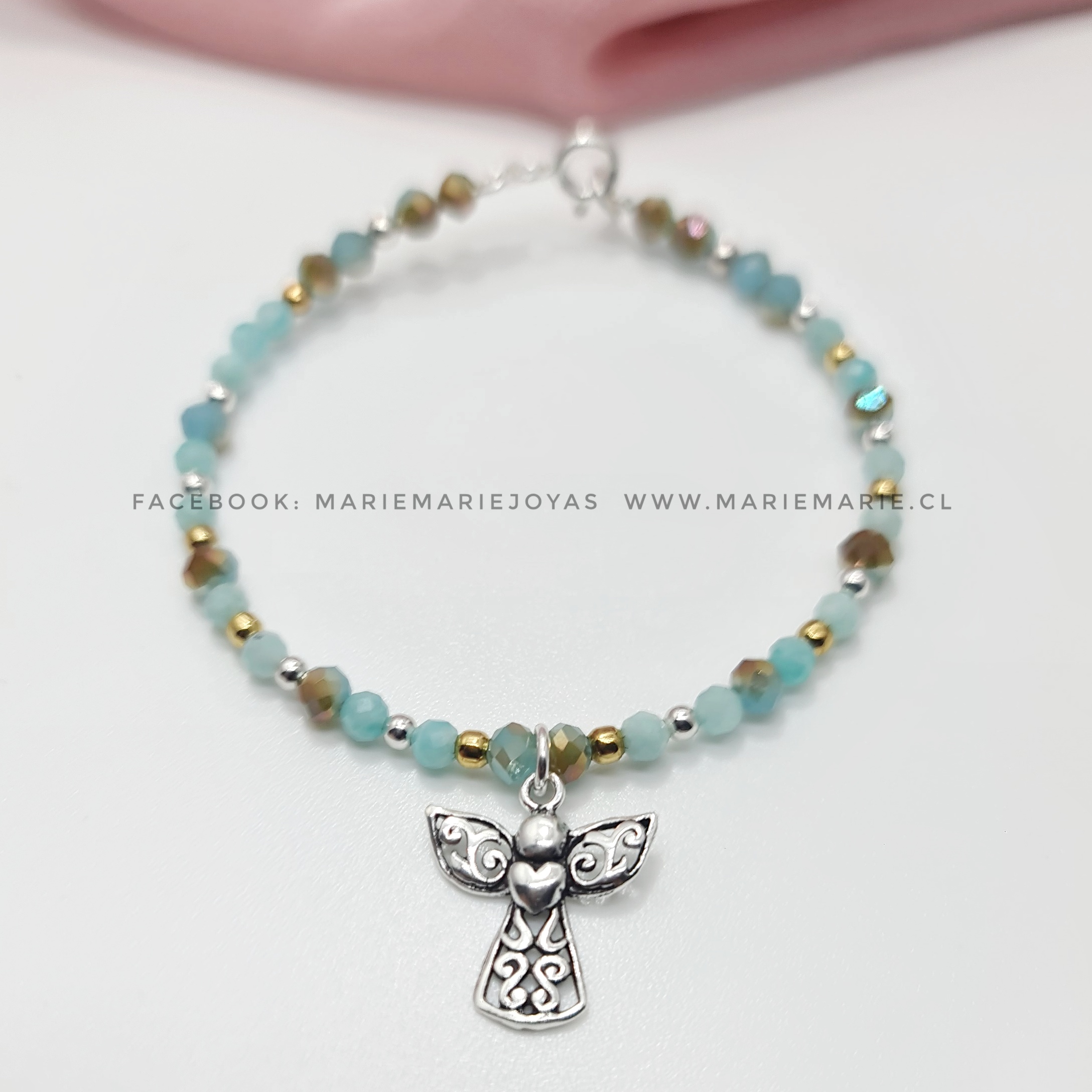 Pulsera Amazonita Ángel