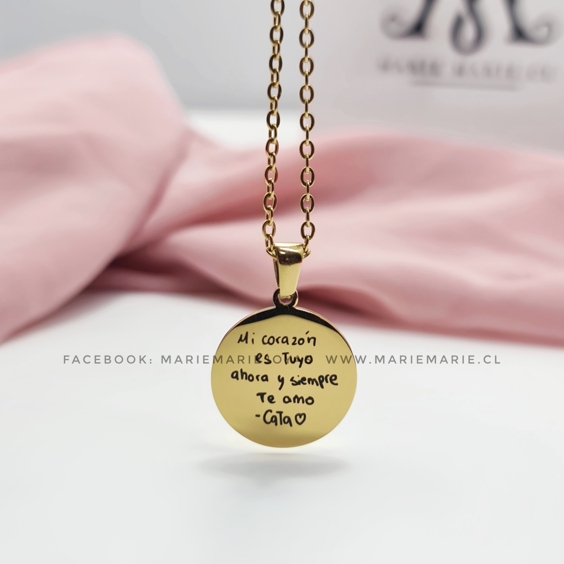 Collar "Mi manuscrito"