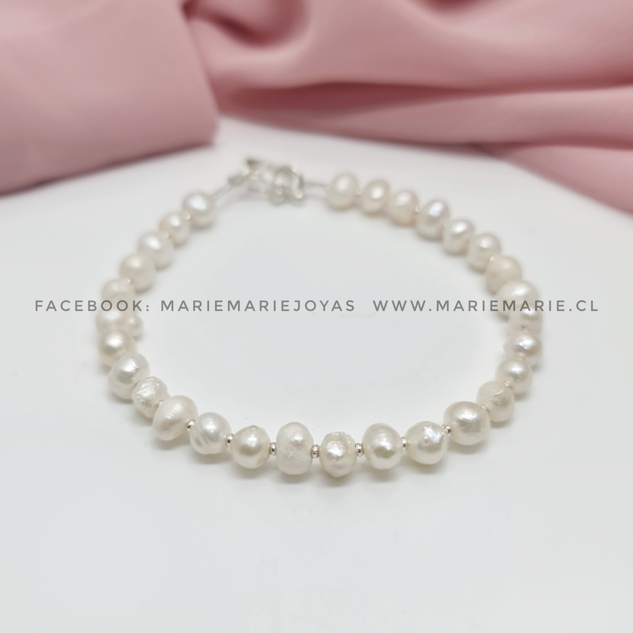 Pulsera Perlas Cultivadas
